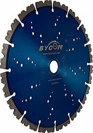 Диск сегментный алмазный Bycon Laser Granit 230 мм