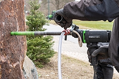 Использование дрелей для мокрого алмазного бурения Eibenstock END 1550 P Использование дрелей для мокрого алмазного бурения Eibenstock END 1550 P