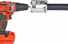 Использование устройства для снятия оксидного слоя и торцовки полиэтиленовых труб Gas Fusion УСО-63Т Использование устройства для снятия оксидного слоя и торцовки полиэтиленовых труб Gas Fusion УСО-63Т