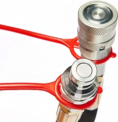 Муфты гидравлических шлангов гидравлических стыковых сварочных аппаратов для пнд труб Gas Fusion Red-355