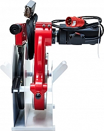 Нагреватель и торцеватель в боксе гидравлического стыкового сварочного аппарата для пнд труб Hamlem AL315