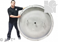 Размеры стальных заглушек для труб Huntingdon Fusion Techniques PSPR0750