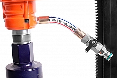 Система подачи воды двигателя алмазного бурения Messer DM-180 Система подачи воды двигателя алмазного бурения Messer DM-180