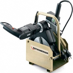 Торцеватель и нагреватель машины для сварки пластиковых труб Rothenberger Roweld P 200 B Professional